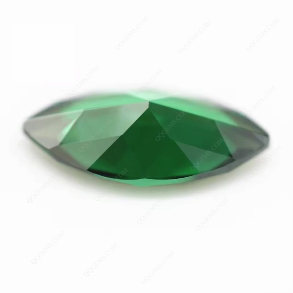 Light Green/emerald Green Cubic Zirconia Loose Gemstones Synthetic Marquise Shape CZ Stones - Image 4