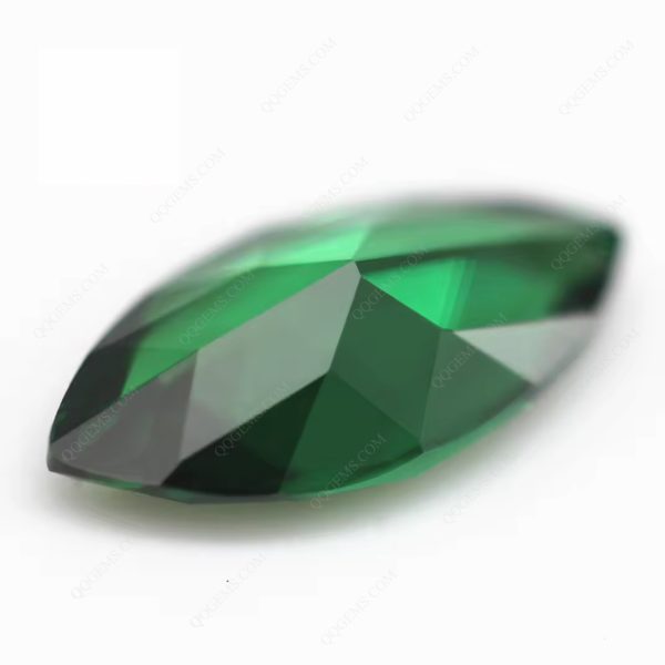 Light Green/emerald Green Cubic Zirconia Loose Gemstones Synthetic Marquise Shape CZ Stones - Image 2