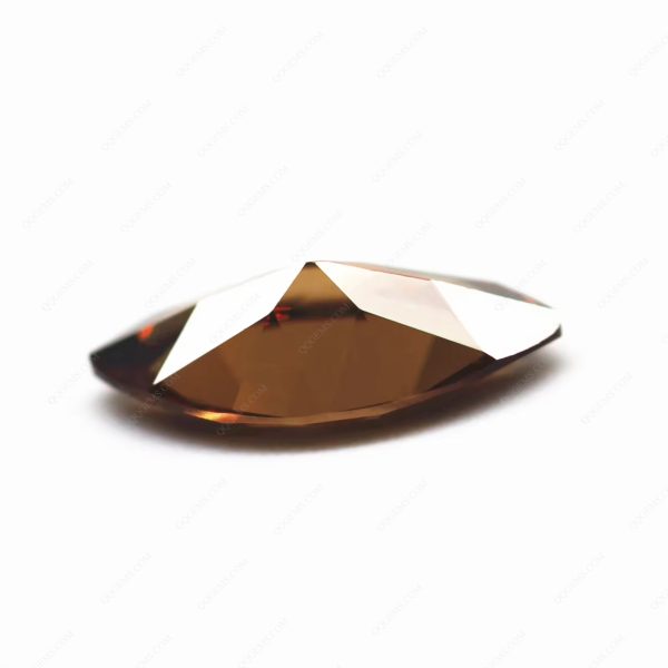 Coffee/dark Coffee Cubic Zirconia Loose Gemstone Synthetic Marquise Shape CZ Zirconia Stones - Image 5