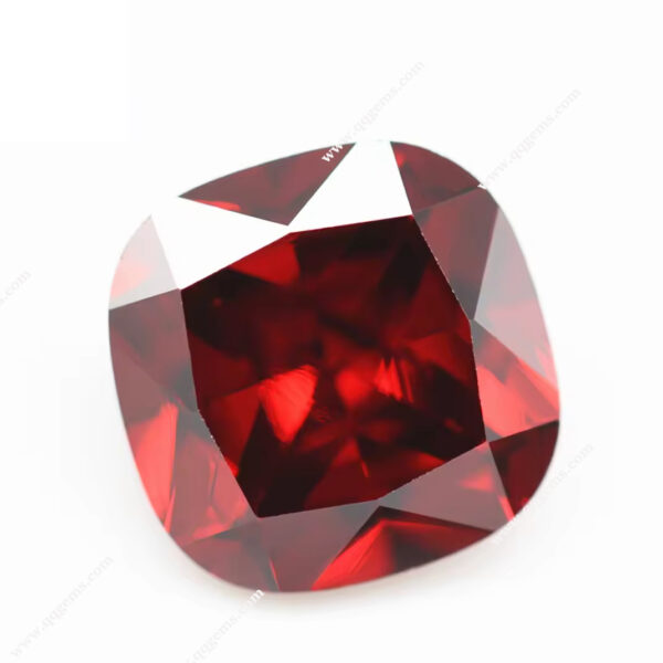 Loose Gemstone Synthetic Princess Cut Cushion Shape CZ Zirconia Stones - Image 2