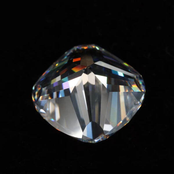 White Colorless Cushion Cut Cubic Zirconia Loose Gemstones Synthetic Machine Cut Cushion Shape CZ Zircon Stones - Image 3