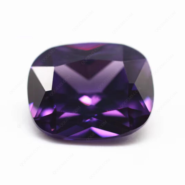 Multi Color Long Cushion Cut Cubic Zirconia Loose Stones Synthetic Faceted Cut Long Cushion Shape CZ Stone - Image 2