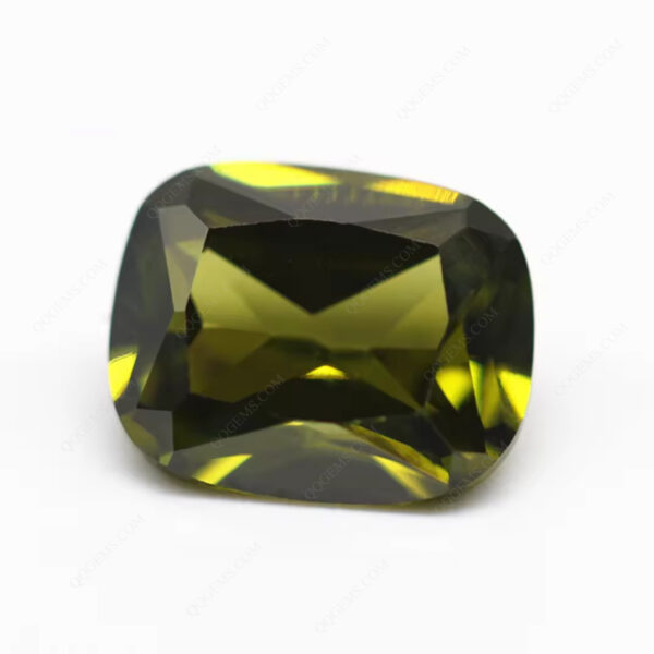 Multi Color Long Cushion Cut Cubic Zirconia Loose Stones Synthetic Faceted Cut Long Cushion Shape CZ Stone - Image 4