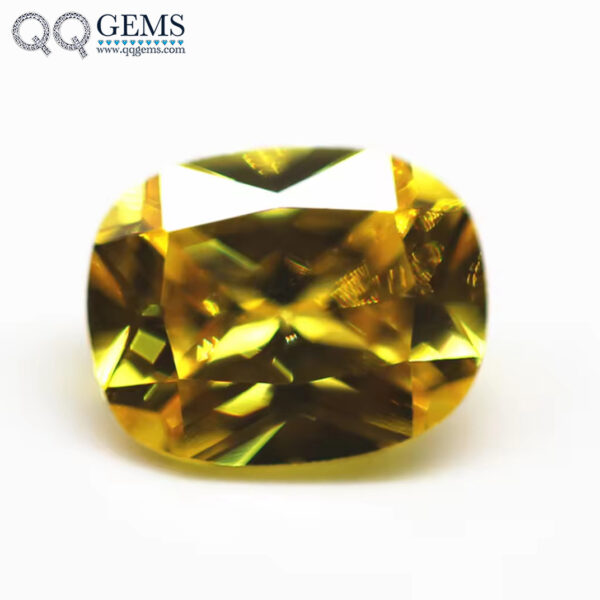Multi Color Long Cushion Cut Cubic Zirconia Loose Stones Synthetic Faceted Cut Long Cushion Shape CZ Stone - Image 6