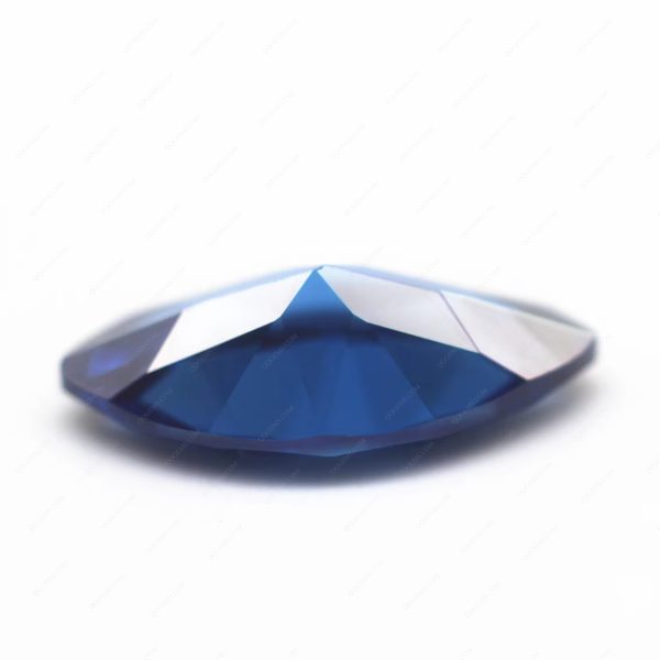 Sapphire Blue Cubic Zirconia Loose Gemstones Synthetic Marquise Cut CZ Stones - Image 4