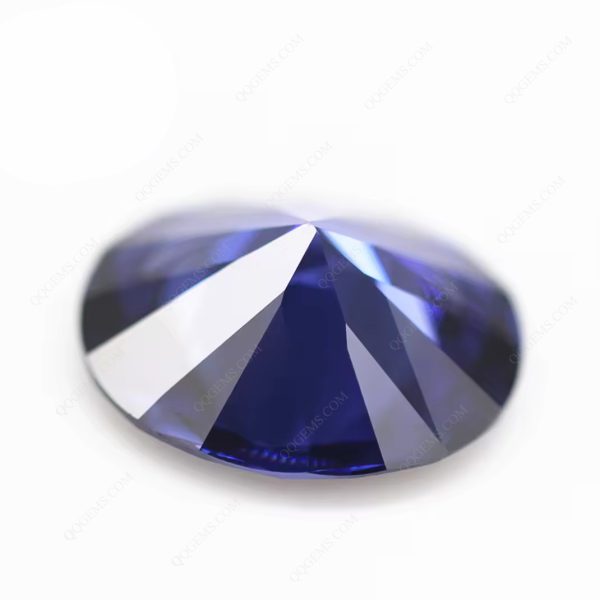 Oval Cut L-tanzanite/tanzanite Cubic Zirconia Loose Gems Synthetic Oval Machine Cut CZ Stones - Image 2