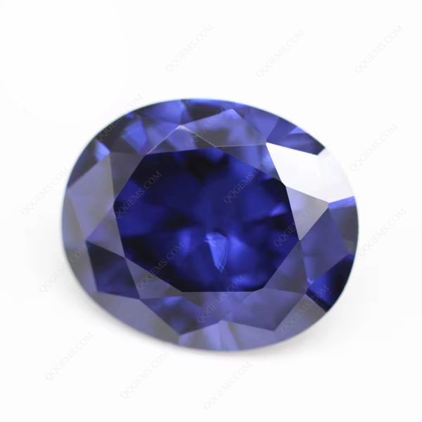 Oval Cut L-tanzanite/tanzanite Cubic Zirconia Loose Gems Synthetic Oval Machine Cut CZ Stones - Image 4