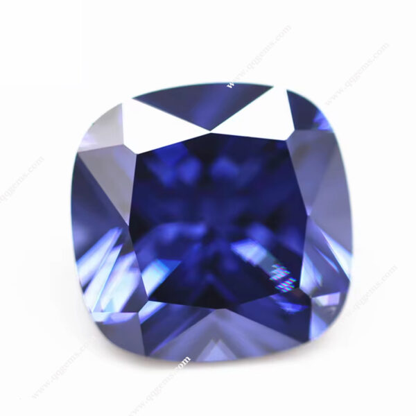 Square Cushion Cut L-tanzanite/tanzanite Cubic Zirconia Gemstones Synthetic Cushion Shape CZ Zircon Stones - Image 4