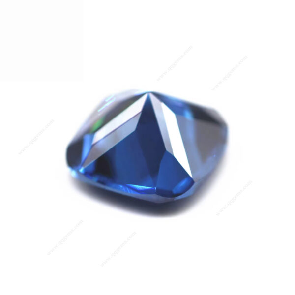 Cushion Cutting Sapphire Blue Cubic Zirconia Loose Gemstone Synthetic Cushion Shape CZ Zircon Stones - Image 3