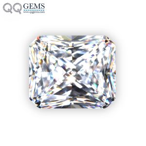 White Color Cubic Zirconia Loose Gemstone Synthetic Princess Cut Octagon Shape CZ Stones