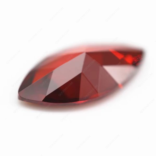 Garnet/dark Garnet Marquise Shape Cubic Zirconia Gems Synthetic Marquise Bright Cut CZ Stones - Image 2