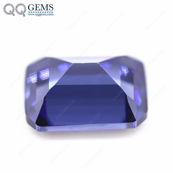 Octagon Shape L-tanzanite/tanzanite Cubic Zirconia Gems Synthetic Emerald Cut CZ Stones - Image 5