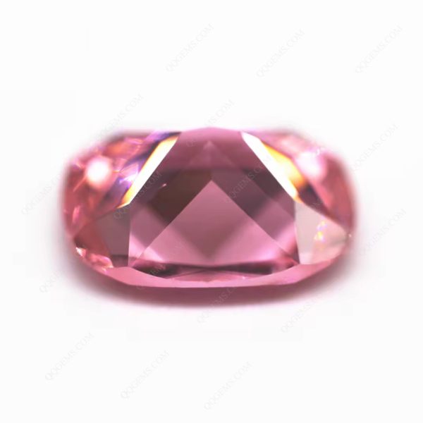 Wuzhou Gems Factory Sale Long Cushion Cut pink Color Cubic Zirconia Loose Gemstones - Image 2