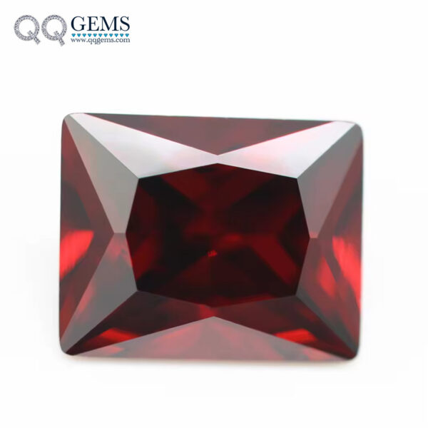 Loose Gemstones Synthetic Princess Cut baguette Shape CZ Stones