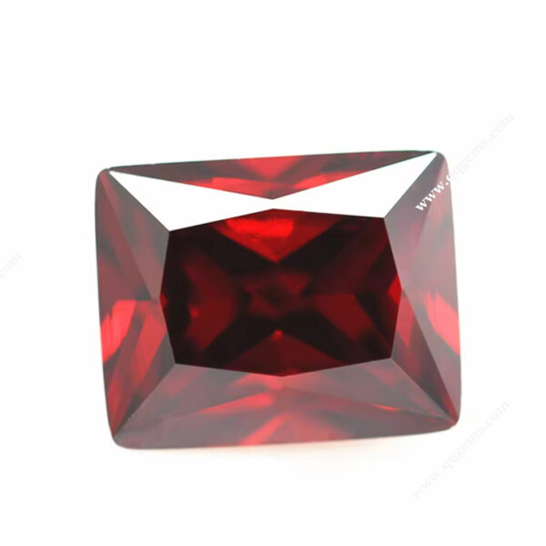 Loose Gemstones Synthetic Princess Cut baguette Shape CZ Stones - Image 3