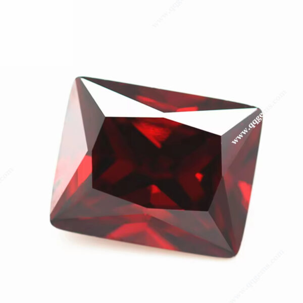 Loose Gemstones Synthetic Princess Cut baguette Shape CZ Stones - Image 2
