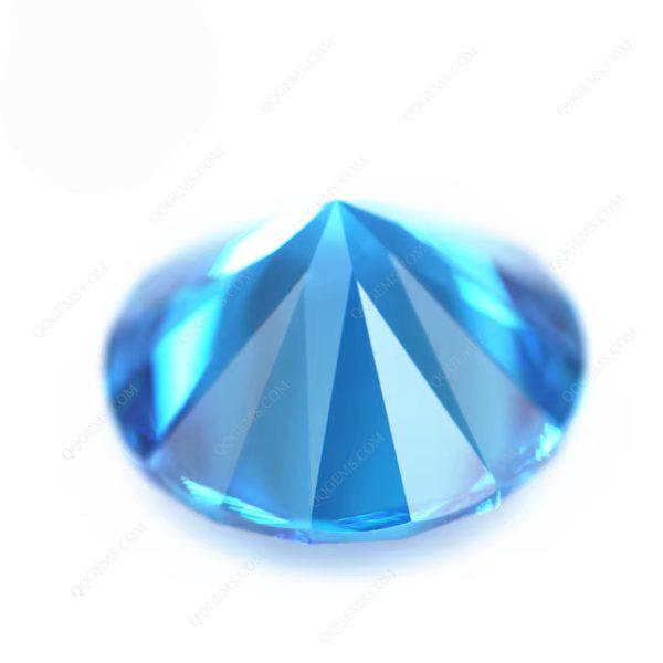 Aqua Blue/blue Topaz 5A Cubic Zirconia Loose Gemstone Artificial CZ Stones for Jewelry Making - Image 2