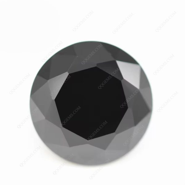 Cubic Zirconia Loose Gemstone Synthetic Round Shape Diamond Cut CZ Gemstones for Jewelry - Image 3