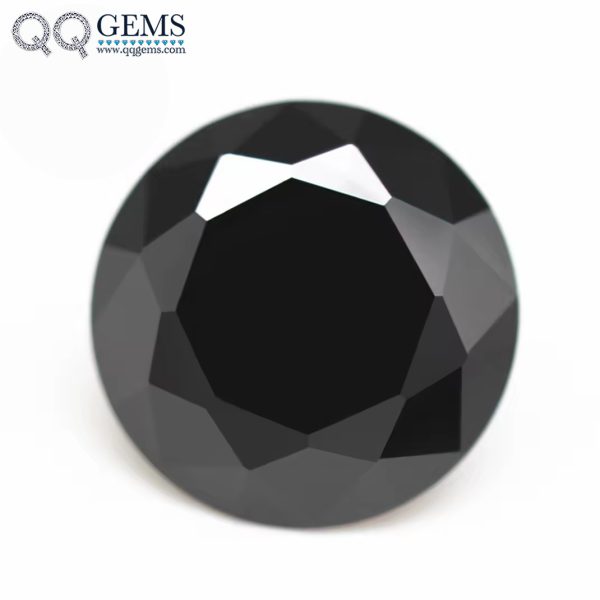 Cubic Zirconia Loose Gemstone Synthetic Round Shape Diamond Cut CZ Gemstones for Jewelry
