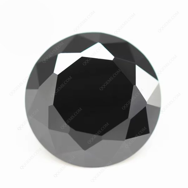 Cubic Zirconia Loose Gemstone Synthetic Round Shape Diamond Cut CZ Gemstones for Jewelry - Image 5