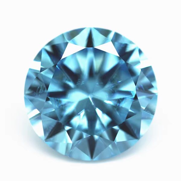 Cubic Zirconia Loose Gemstones Synthetic Round European Star Cut CZ Gems - Image 7
