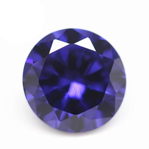 Cubic Zirconia Loose Gemstones Synthetic Round European Star Cut CZ Gems - Image 5