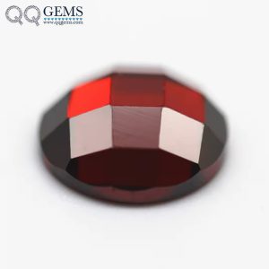 Garnet/dark Garnet Cubic Zirconia Loose Gems Synthetic Round Single Grid Cut CZ Stones