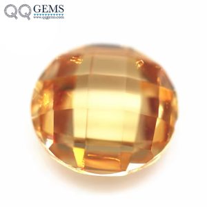Champagne/dark champagne Cubic Zirconia 5A Loose Gems Synthetic Grid Cut CZ Stones