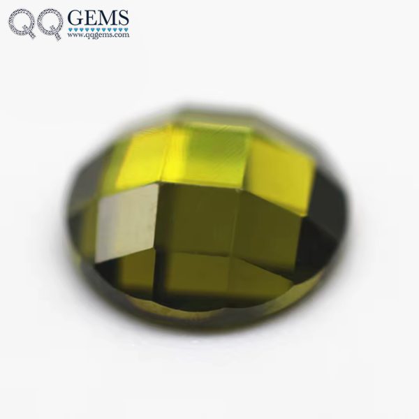 Multi Color 5A Cubic Zirconia Loose Gems Synthetic Single Grid Cut CZ Stones - Image 2