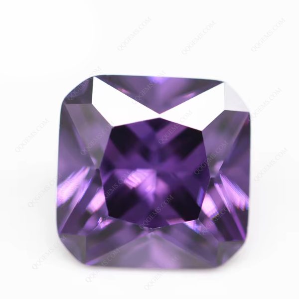 square Cut Corner Cubic Zirconia Loose Gemstones Synthetic Princess Cut square Shape CZ - Image 4