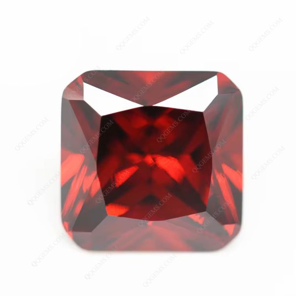 Cubic Zirconia Loose Gemstone Synthetic Princess Cut square Corner Shape CZ Stones  - Image 4