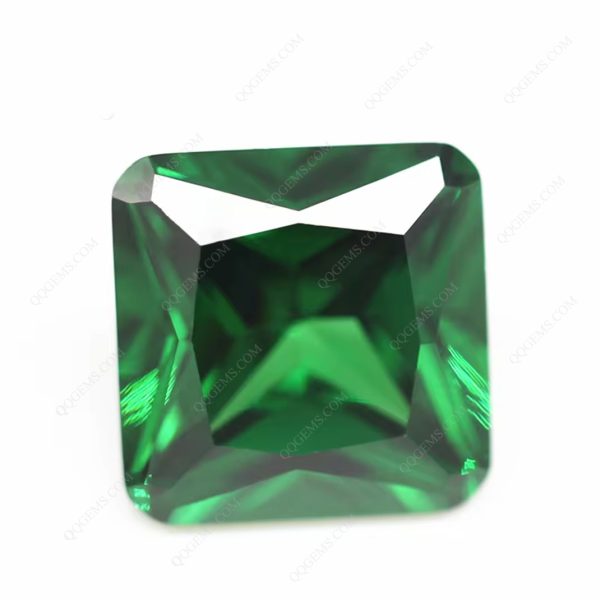 Golden Yellow OctagonL-green/emerald Green square Cut Corner Shape Cubic Zirconia Gemstones square Cut Corner Cubic Zirconia Gemstones - Image 3