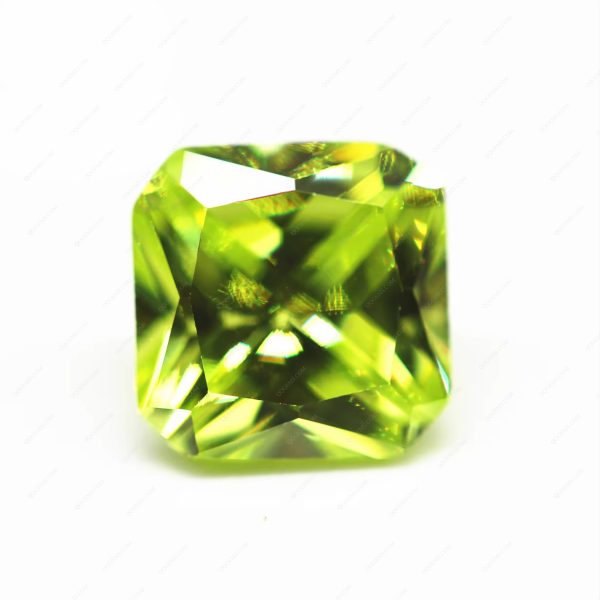 Multi Color square Cut Corner Loose Gemstone Synthetic Princess Cut square Corner CZ Stones Cubic Zirconia  - Image 9