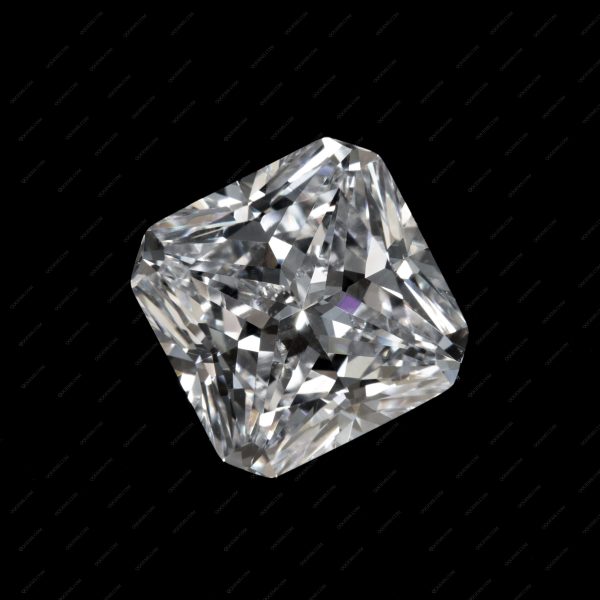 White Color Cubic Zirconia Loose Gemstones Synthetic Princess Cut square Shape CZ Stones  - Image 4