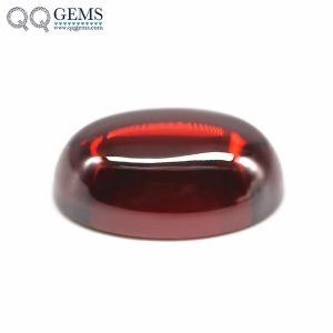Garnet/dark Garnet Cubic Zirconia Loose Gemstone Synthetic Oval Shape Cabochon CZ Stones