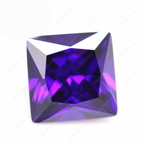 Multi-color square Shape Princess Cut Cubic Zirconia Loose Gemstones Synthetic square Cut CZ Stones - Image 12