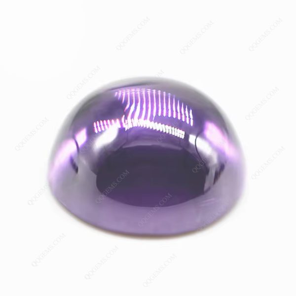 Multi Color Cubic Zirconia Loose Gems Synthetic Round Cabochon Cut CZ Stones - Image 3