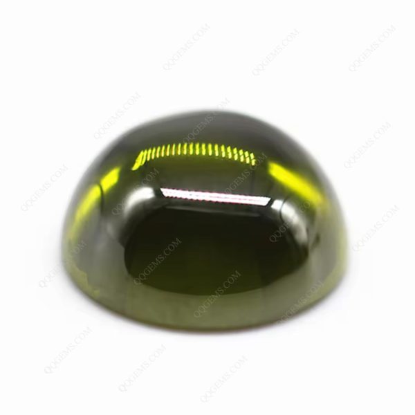 Multi Color Cubic Zirconia Loose Gems Synthetic Round Cabochon Cut CZ Stones - Image 5