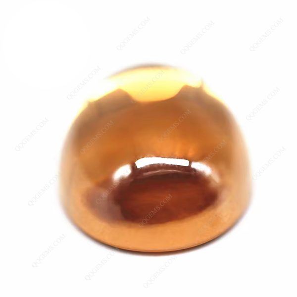 Champagne/D-champagne Cubic Zirconia Loose Gems Synthetic Oval Cabochon CZ Stones - Image 2