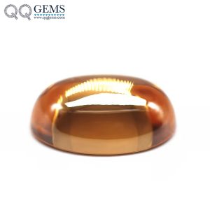 Champagne/D-champagne Cubic Zirconia Loose Gems Synthetic Oval Cabochon CZ Stones