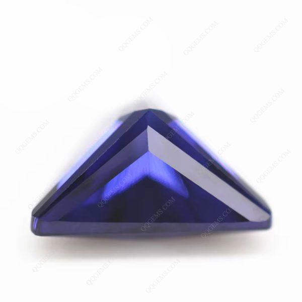 L-tanzanite/tanzanite Triangle Cut Cubic Zirconia Loose Gemstones Zircon Stones  - Image 2