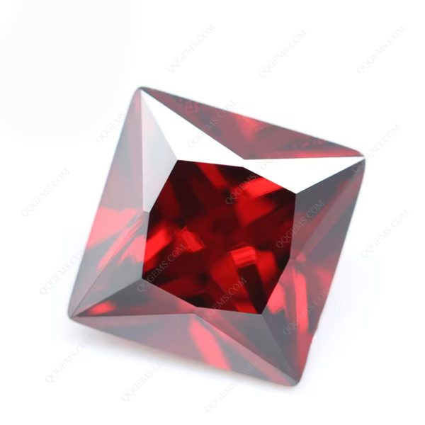 Multi-color square Shape Princess Cut Cubic Zirconia Loose Gemstones Synthetic square Cut CZ Stones - Image 9