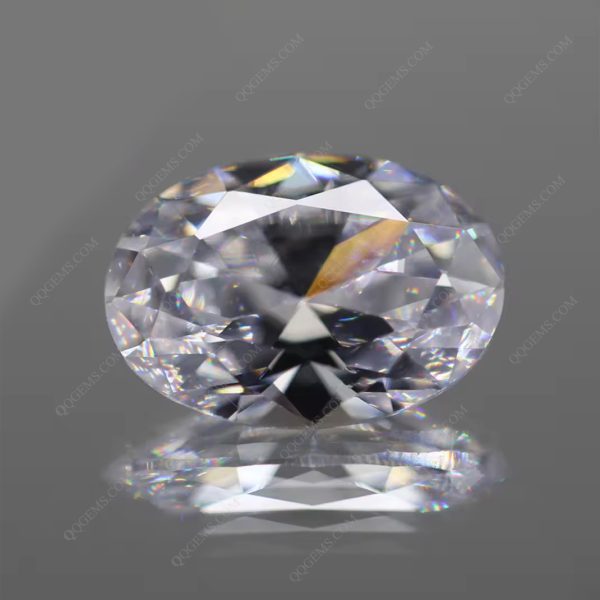 Multi Color Cubic Zirconia Loose Gemstones Synthetic Oval Shape Faceted Cut CZ Stones - Image 3