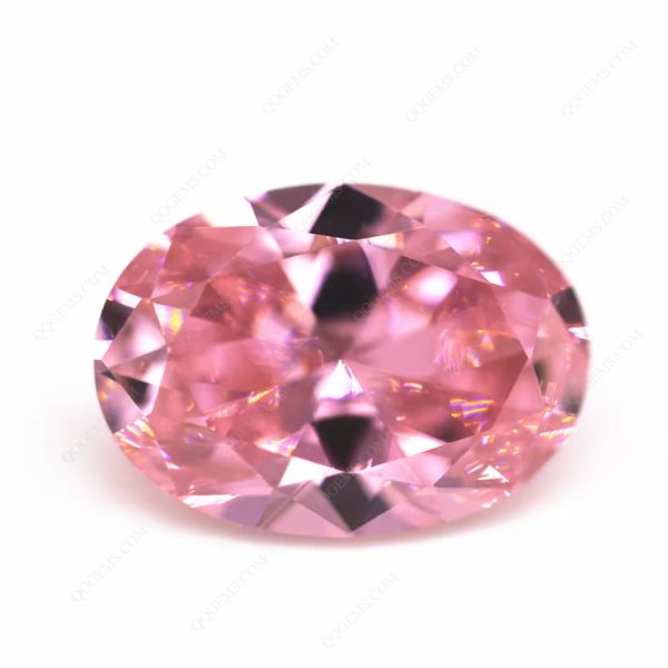 Multi Color Cubic Zirconia Loose Gemstones Synthetic Oval Shape Faceted Cut CZ Stones - Image 2