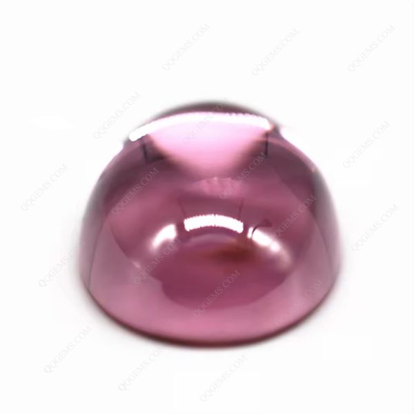 Cabochon Cut pink Cubic Zirconia Loose Gemstone Synthetic Oval Cabochon Cut CZ Stones - Image 5