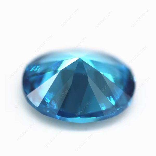 Aqua Blue/blue Topaz Cubic Zirconia Loose Gems Synthetic Oval Cut CZ Stones - Image 5