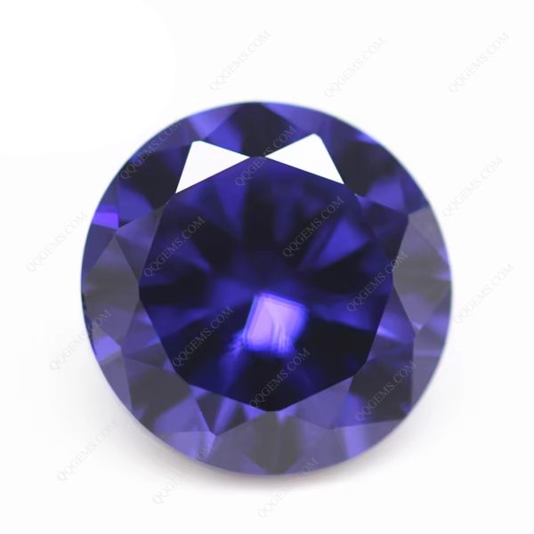 Light Tanzanite/tanzanite Cubic Zirconia Loose Gemstones 8h & 8a Synthetic CZ Diamond Cut Stones - Image 4