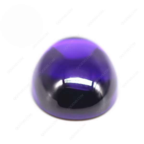 Violet/D-violet Color Cubic Zirconia Loose Gems Synthetic Oval Shape Cabochon CZ Stones - Image 5