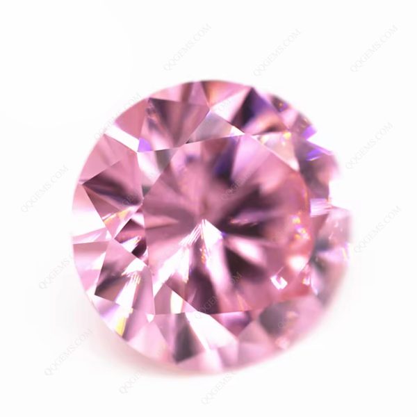 Cubic Zirconia Loose Gemstone Artificial Round Machine Cut CZ Stones for Jewelry Making - Image 3
