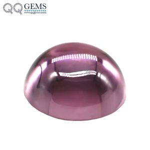 Pink Cubic Zirconia Loose Gemstones Synthetic Round Cabochon Cut CZ Stones